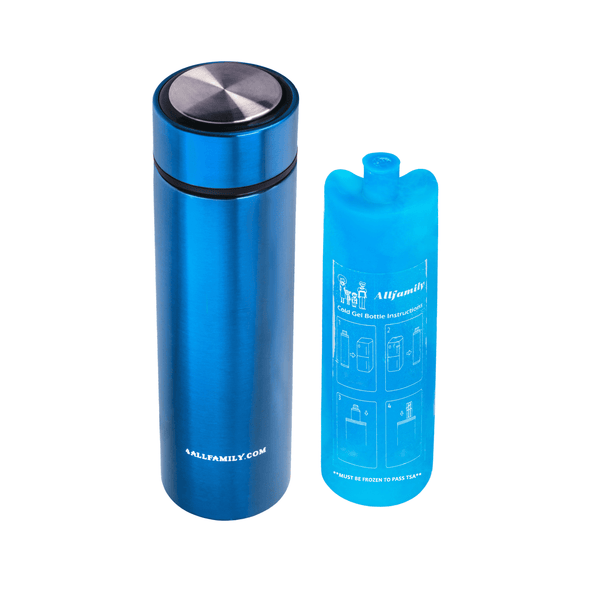 4AllFamily UK Nomad Travel Cooling Cases for Insulin and Medications - Blue