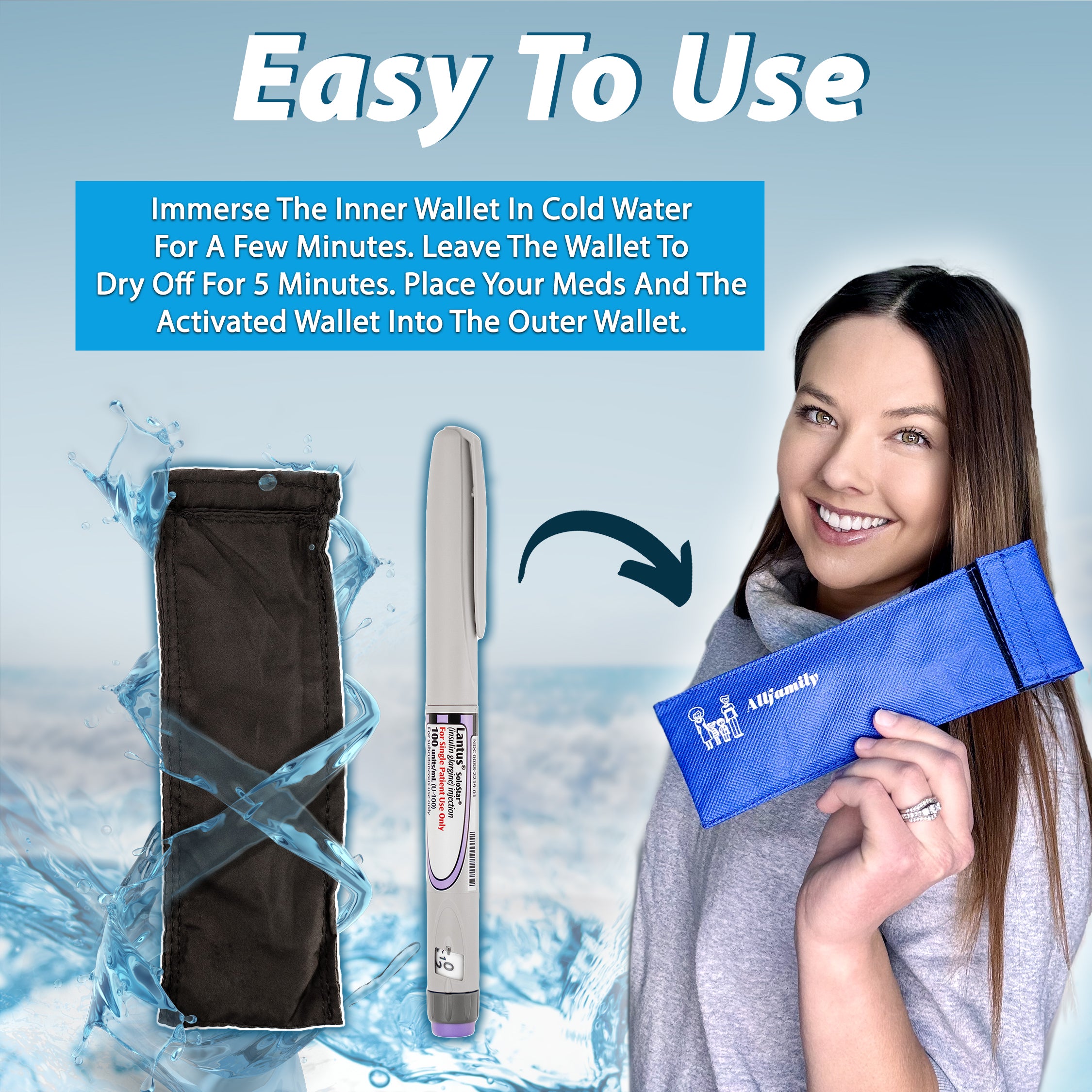Chillers - Insulin Cool Pouches for Travel – 4Allfamily.uk