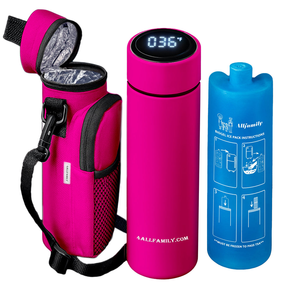 Nomad PRO - Insulin Travel Case -  4AllFamily USA - Pink Color Model - 