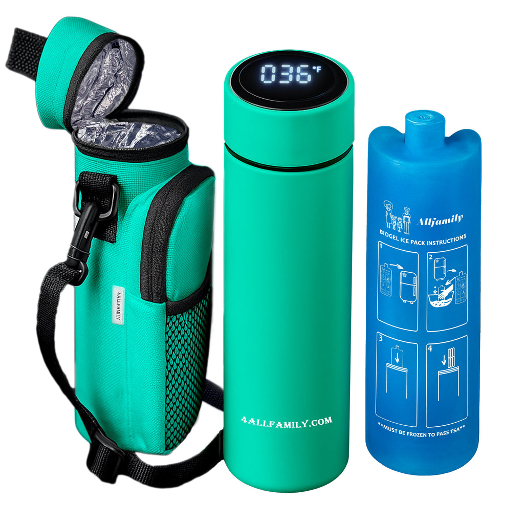 Nomad PRO - Insulin Travel Case - 4AllFamily USA - Green Color Model - 